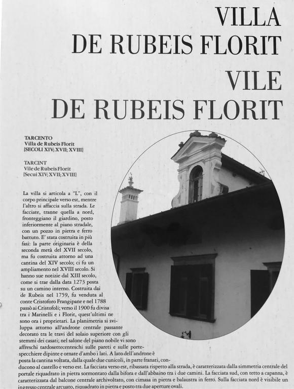 Villa De Rubeis Florit Tarcento Extérieur photo
